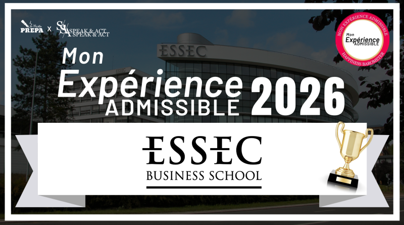 MON EXPERIENCE ADMISSIBLE ESSEC