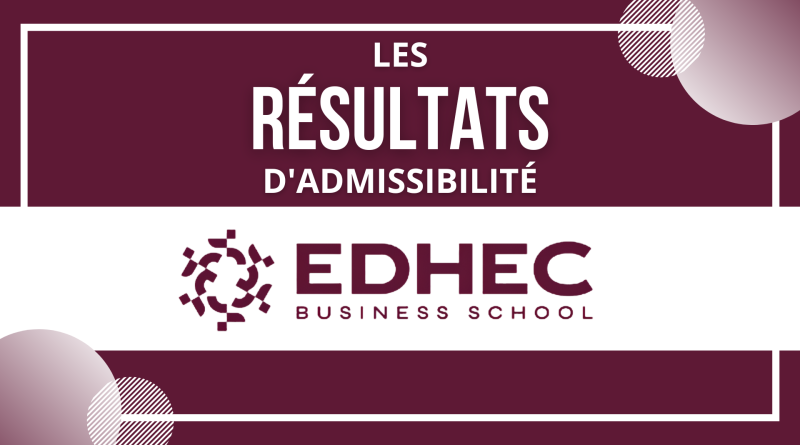 RESULTATS ADMISSIBILITE EDHEC