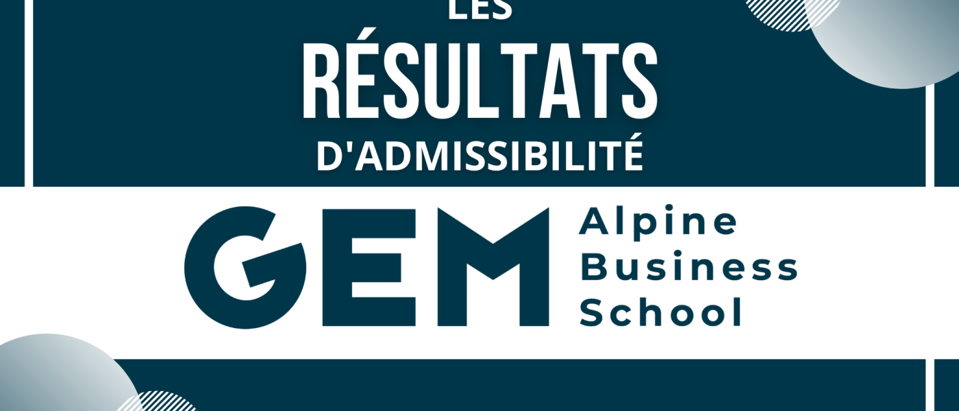 RESULTATS ADMISSIBILITE GEM