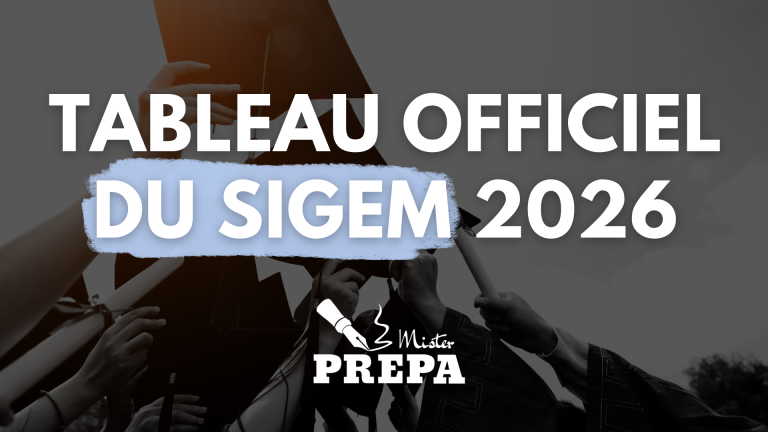 Tableau SIGEM 2026 : les chiffres des affectations