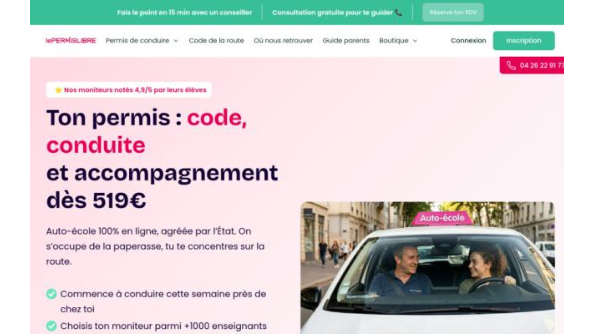 LEPERMISLIBRE PERMIS ACCELERE